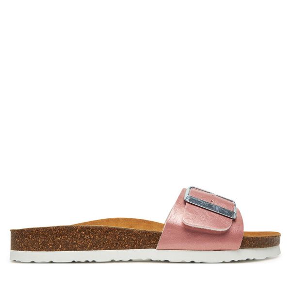 Klapki Dr. Brinkmann. Czerwone klapki damskie Dr. Brinkmann, bez wzorów, bez obcasa, bez zapięcia. Za 179.99 zł.
