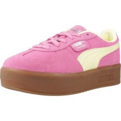Buty PUMA YELLOW PALERMO ELEVATA WNS Rose. Czerwone obuwie trekkingowe damskie Puma, z tkaniny, bez zapięcia. Za 358.95 zł.