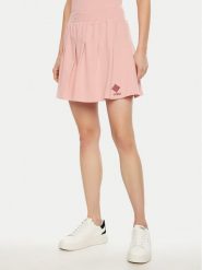 Guess Spódnica mini V5RD00 KCOK1 Różowy Regular Fit. Czerwone spódnice damskie Guess, s, z aplikacjami, z bawełny, mini. Za 159.99 zł.