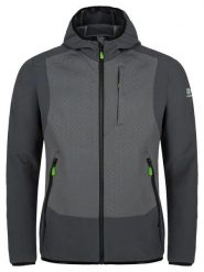 Męska kurtka outdoorowa Loap Urelon w kolorze szarym. Szare kurtki męskie Scarpa, na zimę, m, bez wzorów, z elastanu, bez kaptura, do biegania. Za 255.99 zł.
