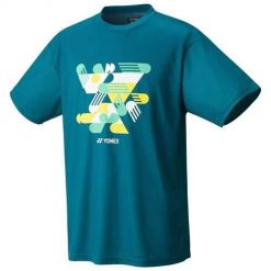 Koszulka sportowa męska Yonex Unisex Practice T-shirt. Niebieskie koszulki sportowe męskie YONEX, m, bez wzorów, bez ramiączek, tenisowe. Za 217.00 zł.