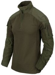 Helikon-Tex Bluza MCDU Combat Shirt® - NyCo Ripstop - Olive Gr. Zielone bluzy męskie HELIKON-TEX, m, bez wzorów, bez ramiączek, bez kaptura. Za 242.08 zł.