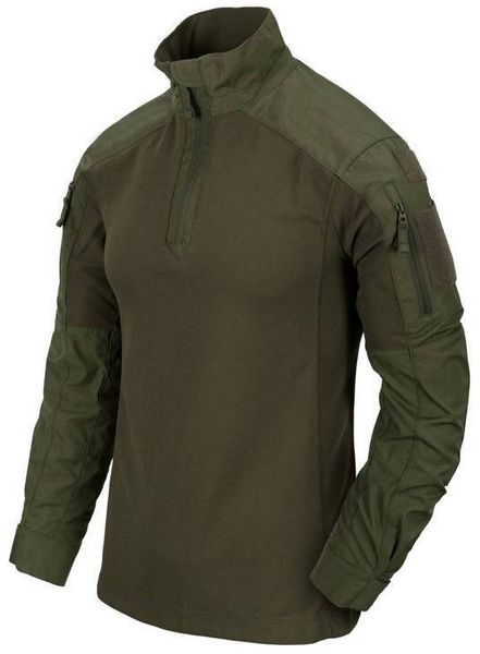 Helikon-Tex Bluza MCDU Combat Shirt® - NyCo Ripstop - Olive Gr. Zielone bluzy męskie HELIKON-TEX, m, bez wzorów, bez ramiączek, bez kaptura. Za 236.28 zł.