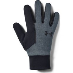 Under Armour Storm Run Liner Rękawiczki Czarny Szary. Czarne rękawiczki męskie Under Armour, bez wzorów, z elastanu. Za 145.95 zł.