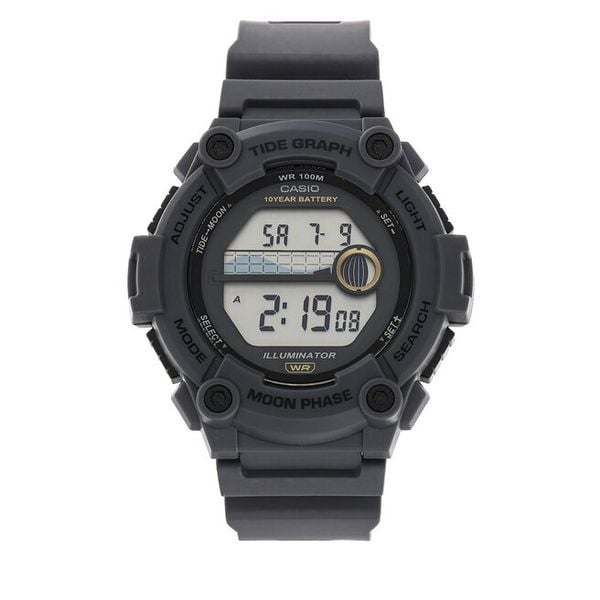 Zegarek Casio. Szare zegarki męskie Casio, bez wzorów. Za 219.99 zł.