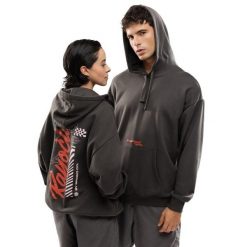 Męska bawełniana bluza z kapturem Rayo Club Lifestyle Siroko RC Squad Gray. Szare bluzy męskie SIROKO, m, bez wzorów, z bawełny, biznesowe, bez ramiączek, z kapturem. Za 253.00 zł.