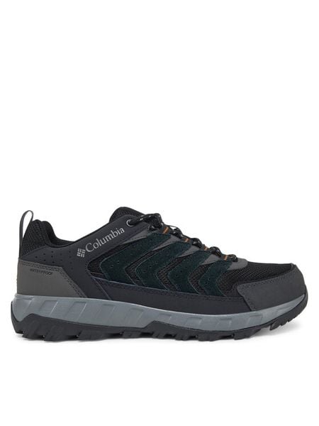 Columbia Trekkingi Strata Trail Low Wp 2076891 Czarny. Czarne buty zimowe męskie Columbia, bez wzorów, ze skóry, bez obcasa, bez zapięcia. Za 239.99 zł.