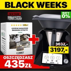 Robot kuchenny COBBO 7. Czarne roboty kuchenne COBBO Robotics. W wyprzedaży za 3,197.00 zł.