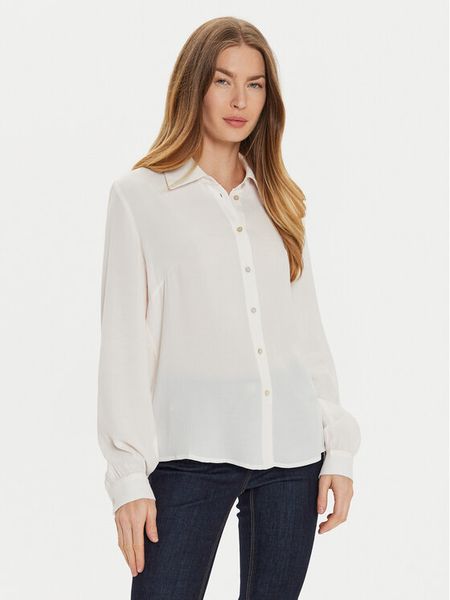 Motivi Koszula 5064Q100682N Écru Regular Fit. Koszule damskie Motivi, bez wzorów, z wiskozy, bez kołnierzyka, bez ramiączek. Za 129.99 zł.