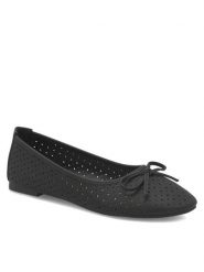 Clara Barson Baleriny WS6027-02 Czarny. Czarne balerinki damskie Clara Barson, bez wzorów, z syntetyku, bez obcasa, bez zapięcia. Za 69.99 zł.