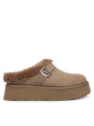 Guess Śniegowce FLFDOC ESU06 Brązowy. Brązowe śniegowce damskie Guess, z materiału, bez zapięcia. Za 509.99 zł.