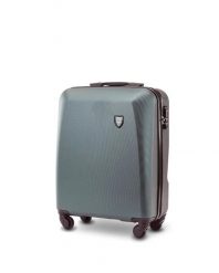 WALIZKA MAŁA KABINOWA WINGS PLOVER 20" DARK GREEN. Zielone walizki damskie Wings, bez wzorów, z materiału, małe. Za 169.90 zł.