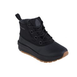 Buty zimowe damskie, Columbia Moritza Shield. Czarne obuwie trekkingowe damskie Columbia, z gumy, bez zapięcia. Za 488.70 zł.