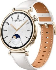 Smartwatch Huawei Watch GT4 Classic 41mm Biały (001879700000). Białe zegarki smartwatch Huawei, bez wzorów. Za 794.00 zł.