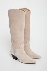 Kowbojki damskie skórzane PESERICO. Kozaki damskie Peserico, bez wzorów, bez obcasa, bez zapięcia. Za 4,919.00 zł.