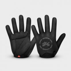 Rękawiczki rowerowe Gravel unisex SIROKO Frontier. Czarne rękawiczki damskie SIROKO, bez wzorów, z tkaniny. W wyprzedaży za 128.95 zł.