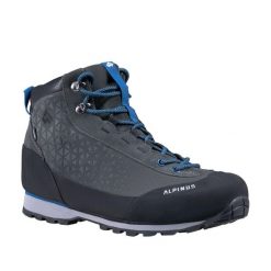Buty trekkingowe wysokie męskie Alpinus Geres Mid HDTX M. Szare trekkingi męskie Alpinus, bez zapięcia. W wyprzedaży za 349.00 zł.