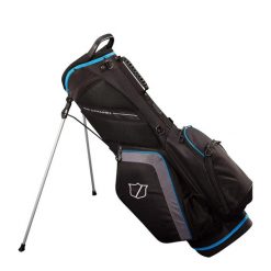 Torba na statyw golfowy Wilson Golf Lite 3. Czarne swetry męskie Wilson, l, bez wzorów, z materiału, bez kołnierzyka, bez ramiączek. Za 774.50 zł.