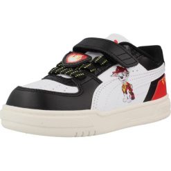 Buty do chodzenia niemowlęce Puma 40576501. Czarne bluzki damskie Puma, bez wzorów, z materiału, bez kołnierzyka, bez ramiączek. Za 185.00 zł.