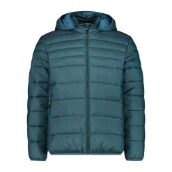 Kurtka z kapturem CMP Snaps. Niebieskie kurtki sportowe męskie CMP, na zimę, m, bez wzorów, z puchu, z kapturem, narciarskie. Za 506.80 zł.