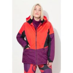 Damskie Kurtka sportowa HYPRAR wodoodporna osłona przeciwśnieżna. Brązowe kurtki sportowe damskie Ulla Popken, na zimę, plus size, bez wzorów, z materiału, bez ramiączek, bez kaptura, narciarskie. Za 799.99 zł.