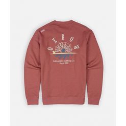 Bluza Oxbow Sandbar Czerwona. Czerwone bluzy męskie Oxbow, na zimę, bez wzorów, sportowe, bez ramiączek, bez kaptura. Za 274.95 zł.