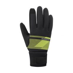 Rękawice rowerowe Shimano Windbreak. Rękawiczki damskie Shimano, bez wzorów. W wyprzedaży za 99.99 zł.