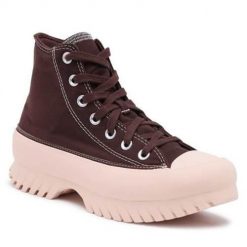 Buty do chodzenia damskie Converse A04633C. Brązowe obuwie sportowe damskie Converse, bez wzorów, z materiału, bez zapięcia, trekkingowe. W wyprzedaży za 382.15 zł.
