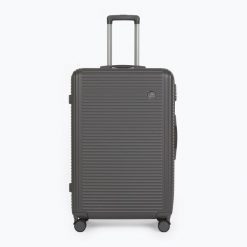 Walizka podróżna KADVA Palero 95. Szare walizki damskie KADVA, bez wzorów, z materiału, duże. Za 179.99 zł.