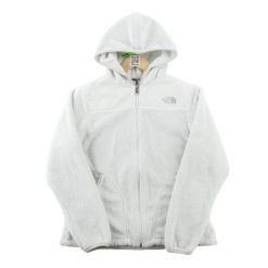 Second life - Kurtka polarowa damska Denali - Stan bardzo dobry. Białe kurtki sportowe damskie The North Face, m, bez wzorów, z materiału, bez ramiączek, bez kaptura, trekkingowe. Za 207.36 zł.