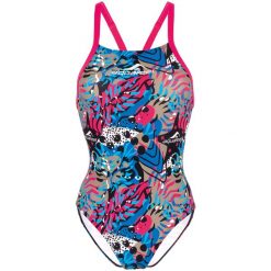 Damski strój kąpielowy jednoczęściowy Aquafeel Motion Back. Stroje kąpielowe damskie AQUAFEEL, bez wzorów. Za 129.99 zł.
