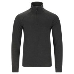 Sweter z zamkiem błyskawicznym Whistler Kajsa. Szare swetry męskie Whistler, m, bez wzorów, bez kołnierzyka, bez ramiączek. Za 193.50 zł.