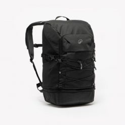 Plecak turystyczny Quechua Arpenaz NH500 30 litrów. Czarne plecaki męskie QUECHUA, bez wzorów, z materiału. Za 149.99 zł.