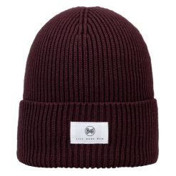 Czapka BUFF KNITTED BEANIE DRISK. Brązowe czapki damskie Buff, na zimę, bez wzorów, sportowe. W wyprzedaży za 118.93 zł.