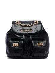 Valentino Plecak Crystelle VBSA5Q20 Czarny. Czarne plecaki damskie Valentino, bez wzorów, ze skóry. Za 679.99 zł.