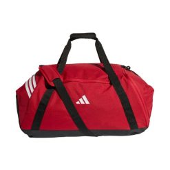 Torba adidas Tiro Duffle L. Czerwone torby sportowe męskie Adidas, bez wzorów, duże. Za 134.99 zł.