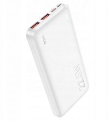 HOCO powerbank 10000 mAh PD QC 3A 22,5W J101 biały. Białe powerbanki Hoco. Za 50.34 zł.
