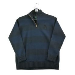 Sweter damski w kolorze granatowym. Niebieskie swetry nierozpinane damskie Ralph Lauren, l, bez wzorów, eleganckie, bez kołnierzyka, bez ramiączek. Za 102.20 zł.