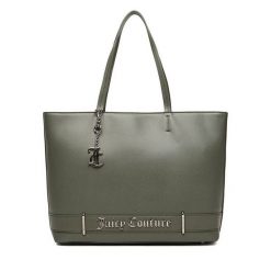 Torebka Juicy Couture. Szare shopperki damskie Juicy Couture, bez wzorów, bez dodatków. Za 369.99 zł.
