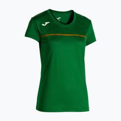 Koszulka do biegania damska Joma Record III. Zielone koszulki sportowe damskie Joma, s, bez wzorów, bez ramiączek, do biegania. Za 89.99 zł.