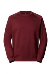 The North Face sweter casual męski raglan S czerwony. Czerwone swetry męskie The North Face, m, bez wzorów, z bawełny, casualowe, bez kołnierzyka, bez ramiączek. Za 454.99 zł.