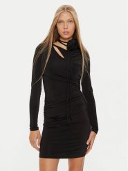 Marella Sukienka koktajlowa Angelo 2423626052 Czarny Slim Fit. Czarne sukienki damskie Marella, m, bez wzorów, z wiskozy, wizytowe, bez kołnierzyka, bez ramiączek. Za 509.99 zł.