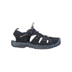 Sandały męskie Whistler Worcin. Czarne buty zimowe męskie Whistler, bez wzorów, bez obcasa, bez zapięcia. Za 239.99 zł.