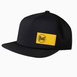 Czapka z daszkiem Explore Trucker Cap. Czarne czapki damskie Buff, bez wzorów, klasyczne. Za 132.99 zł.
