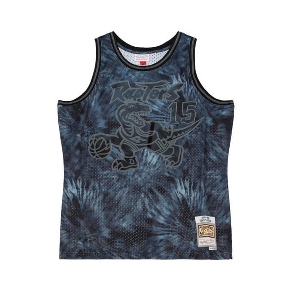 Koszulka NBA Toronto Raptors Vince Carter. Czarne bluzki damskie Mitchell & Ness, bez wzorów, sportowe, bez kołnierzyka, bez ramiączek. Za 545.00 zł.