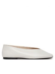 Calvin Klein Baleriny HW0HW02441 Beżowy. Brązowe balerinki damskie Calvin Klein, bez wzorów, ze skóry, bez obcasa, bez zapięcia. Za 279.99 zł.