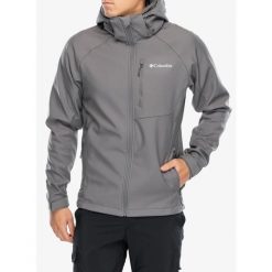 Kurtka softshell męska Columbia Cascade Ridge III Softshell. Szare kurtki męskie Columbia, m, bez wzorów, z softshellu, bez kaptura, trekkingowe. Za 450.99 zł.