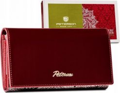 Peterson Skórzany damski portfel Peterson PTN BS-466 SNAKE NoSize. Portfele damskie Peterson. Za 209.81 zł.