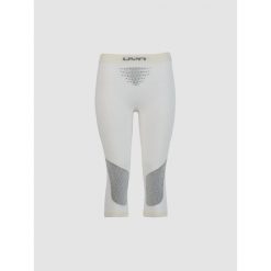 Fusyon 3/4 Thermal Pants. Białe bielizna sportowa damska UYN, xs, bez wzorów, ze skóry. Za 399.00 zł.