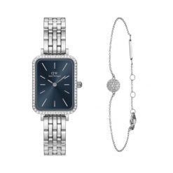 Daniel Wellington Kobietyzegarek Daniel Wellington Quadro srebrny - stal nierdzewna Zegarki damskie 1 ct Damski. Szare zegarki damskie Daniel Wellington, z materiału, srebrne. Za 1,004.99 zł.